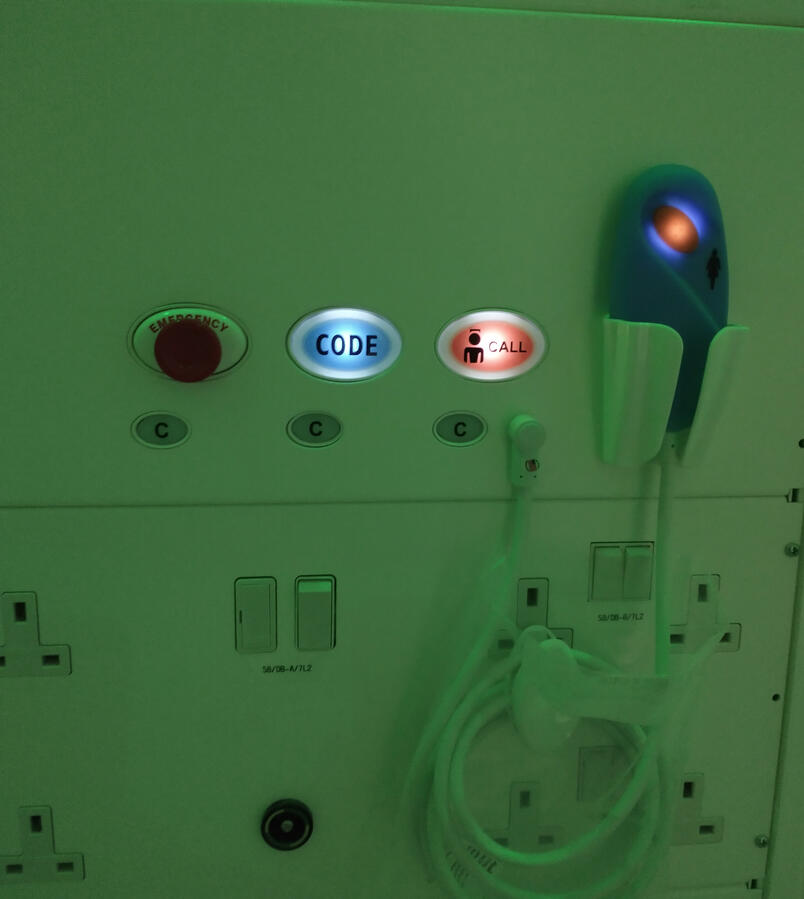 #nursecall #lipmedical bedhead with code blue