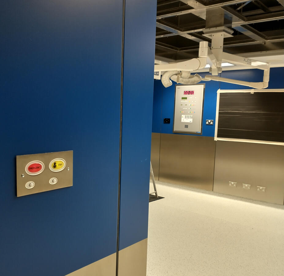 #Nursecall Stainless Call Point in Theatre